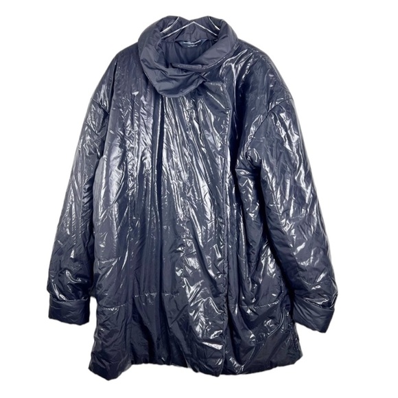 Norma Kamali Jackets & Blazers - NORMA KAMALI Black Sleeping Bag to the knee Plus Size XXL Long Puffer Coat